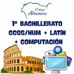 1BACH: LOTE COMPLETO Opción CCSS/Humanidades + Latín + Ciencias de la Computación