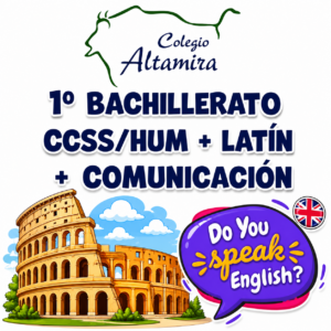 1BACH: LOTE COMPLETO Opción CCSS/Humanidades + Latín + Comunicación Oral en Inglés