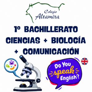 1BACH: LOTE COMPLETO Opción Ciencias y tecnología + Biología + Comunicación Oral en Inglés