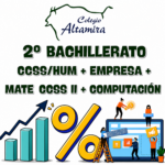 2BACH: LOTE COMPLETO Opción CCSS/Humanidades + Empresa + Matemáticas CCSS II + Ciencias de la Computación