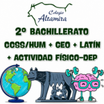 2BACH: LOTE COMPLETO Opción CCSS/Humanidades + Geografía + Latín + Actividad Físico-Deportivas