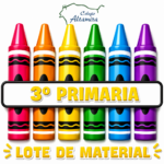 LOTE MATERIAL 3º PRIMARIA CON DICCIONARIO